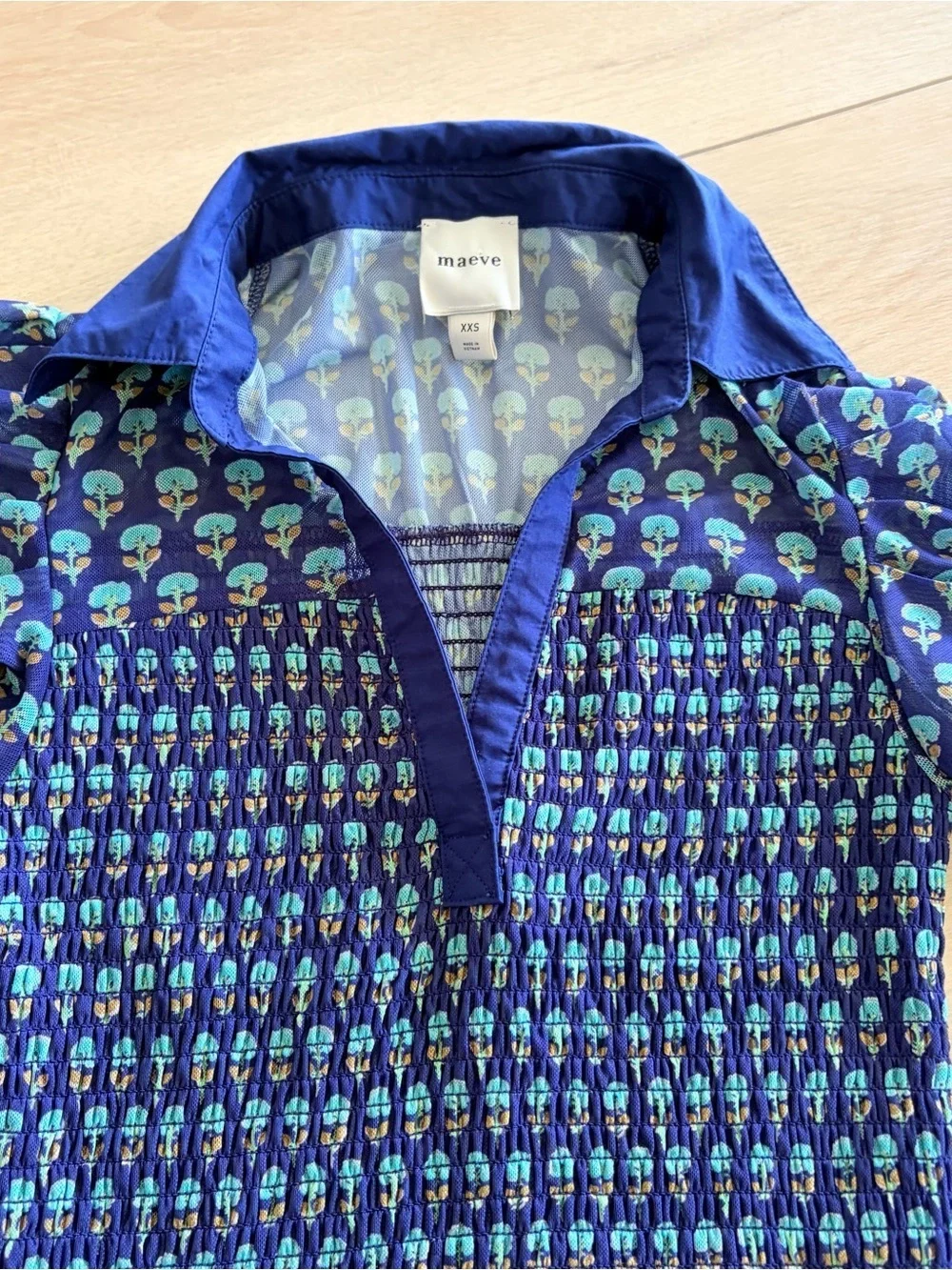 Anthropologie maeve smocked